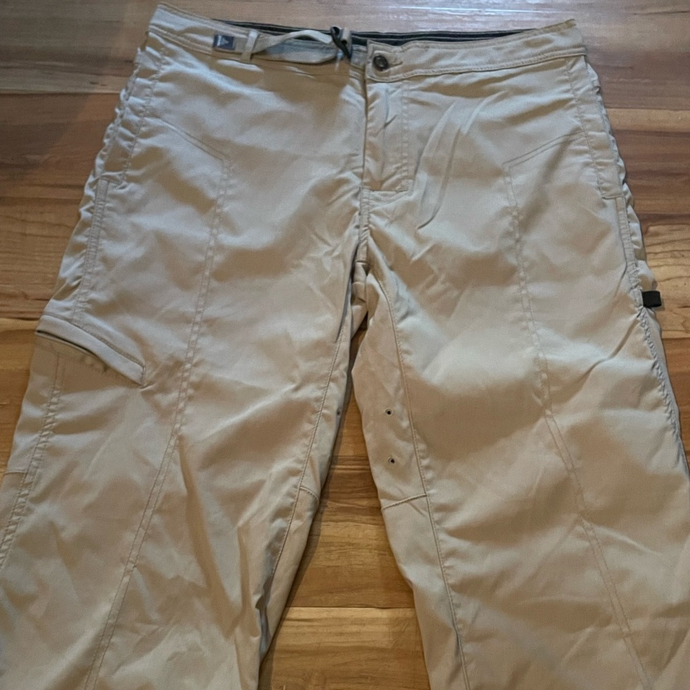 Prana Men's Light Tan Beige Cargo Pants Medium
